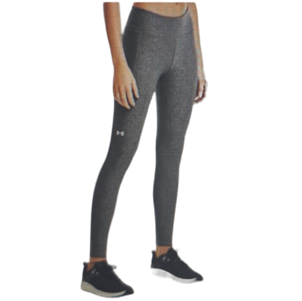 NWT Under Armour Women's compression leggings. Sz Sm. Charcoal grey. Full length